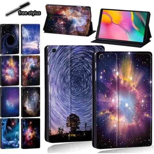 Tablet Case for Samsung Galaxy Tab S6 Lite/Tab S7/Tab S6/Tab S4/S5e(T720/T725) Scratch Protection Cover + Stylus