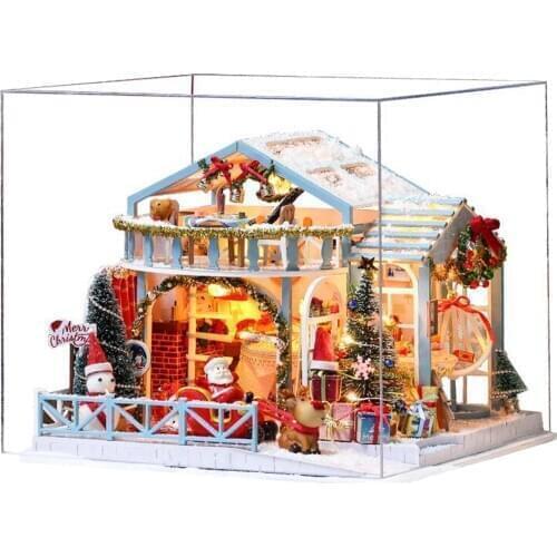 DIY Miniature Doll Houses Creative Furniture Kit Fantasy Toys 10 Tones New Year Romantic Gift 14+ Years Old