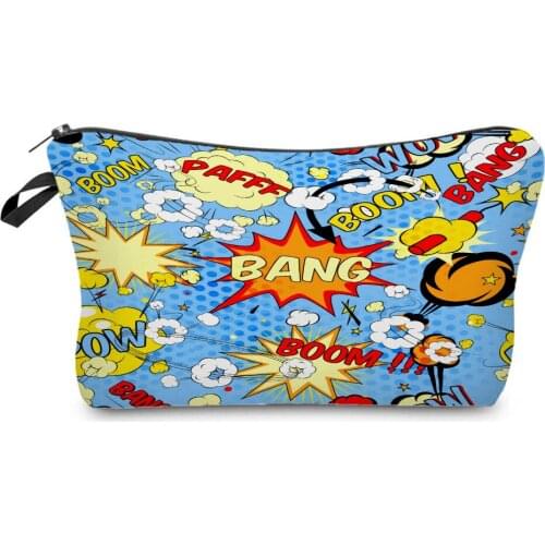 Fashion Printed Letter Cosmetics Organizer Bag Hot Sale Womens Makeup Bag Multi-function Storage Bags for Kids Small Gift bag