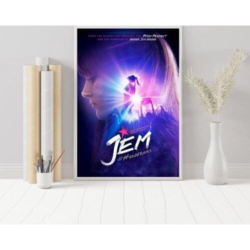 Jem and the Holograms Movie Poster Wall Painting Home Decoration ( No Frame )