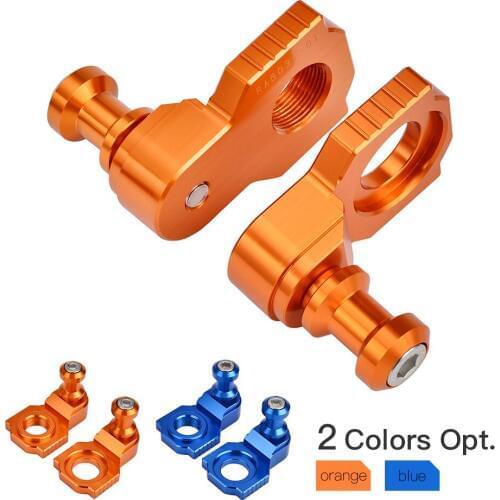 CNC Axle Block Slider Chain Adjuster For KTM 690 790 Duke Enduro SMC 950 990 Supermoto 1050 1090 1190 RC8 1290 Adventure
