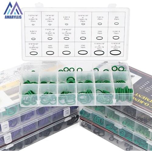 Durable NBR VMQ FKM Socket Sealing O-ring CS 1mm 1.5mm 1.9mm 2.4mm 3.1mm OD 6mm-35mm Silicone Gasket Replacement 150-225pcs S19