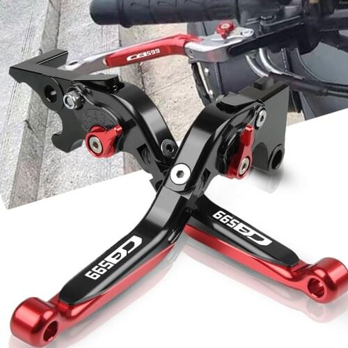 For Honda CB599 CB 599 2007 2008 2009 2010 2011 2012 2013 Motorcycle Clutch Brake Lever Extendable Adjustable Foldable Levers