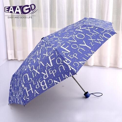 1Pcs Mini Anti-UV Umbrella Windproof Folding Compact Umbrella Portable Lightweight Sun & Rain Umbrellas for Women and Men