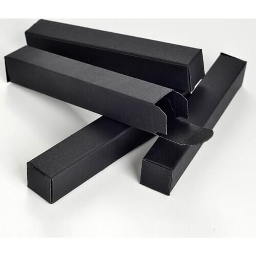 100Pieces/Lot 10ML Black Box Empty Perfume Bottle Package box Customizable Paper Boxes Packaging Custom Logo ONLY BOX