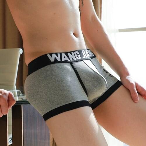 Mens Underwear Boxers Cotton Comfortable Fashion High Quality Men Boxers Short