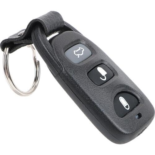 LEEPEE 3 Buttons Key Shell For Hyundai Tuscon Accent Elantra Santa Fe Remote Car keys With Battery Location Key Shell
