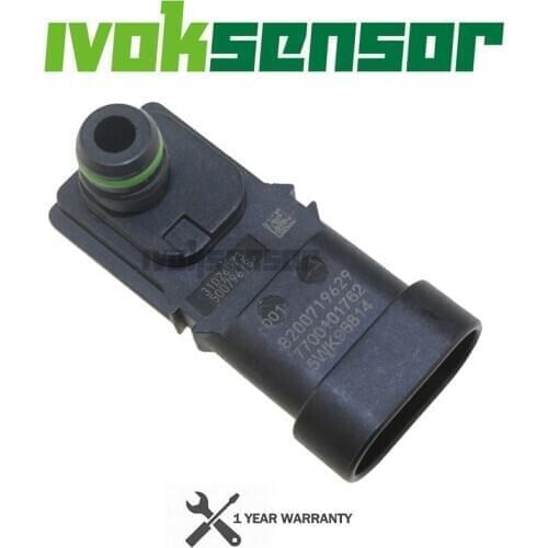 MAP BOOST PRESSURE SENSOR For RENAULT KANGOO CLIO ESPACE LAGUNA MASTER SCENIC TWINGO TRAFIC 8200719629 5WK96814 7700101762