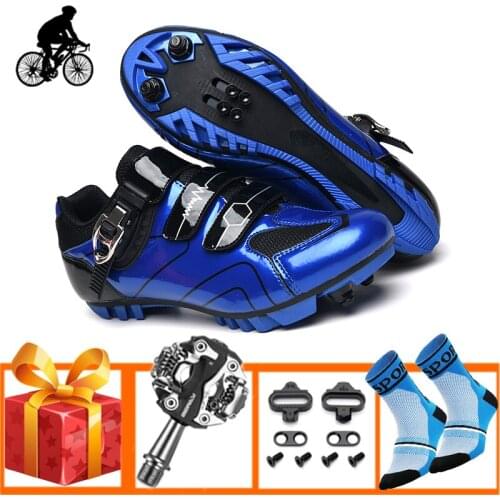 Professional Cycling Shoes Men Women Self-locking Breathable Sapatilha Ciclismo Mtb Bike Sneakers Ricing Sport Bicycle Shoes
