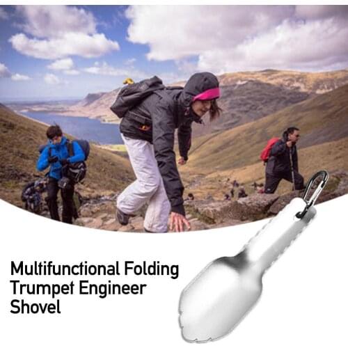 1Pcs Ultralight Shovel Garden Tools Camping Shovel Backpacking Trowel Potty Outdoor Traveling Mini Supplies Gardening Farmi U2E2