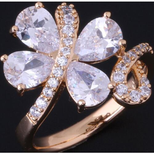 Love Monologue Rings With Cubic Zirkonia For Women
