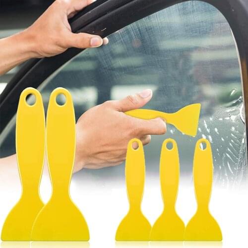 Multi Purpose Sticker Film Sticking Tool DIY Mobile Phone Glass Window Glue Membrane Removing Scraper Squeegee Tool