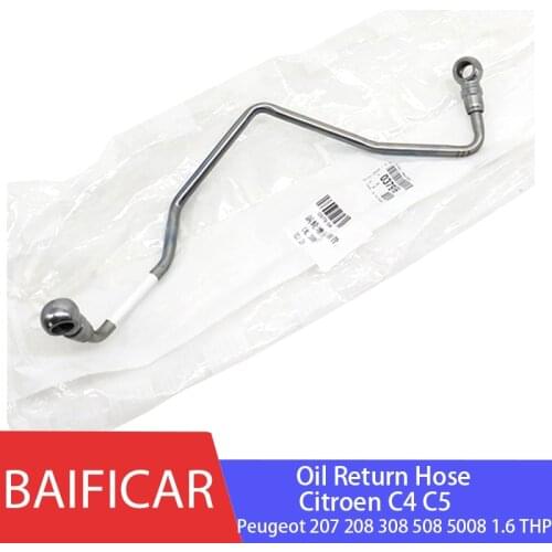 Baificar Brand New Genuine Turbo Charger Oil Return Hose Feed Pipe 037956 For Citroen C4 C5 Peugeot 207 208 308 508 5008 1.6 THP