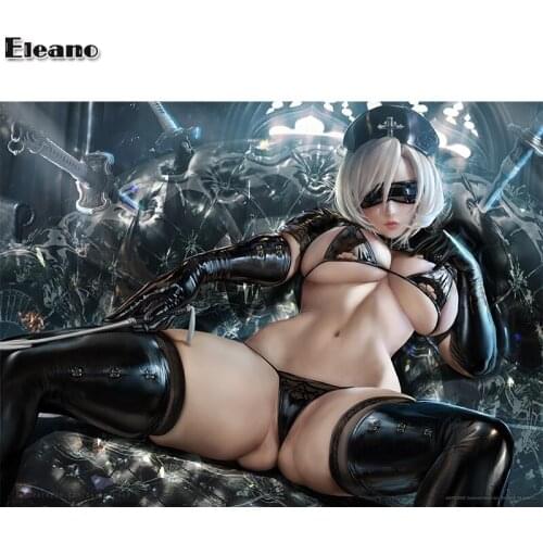Print canvas video games Mechanical Age Neil sexy girl art poster 40x60 50x70 60x90 custom living room bedroom hanging picture