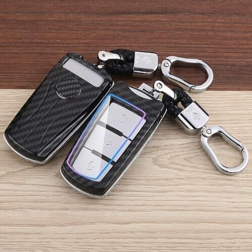 Fit For VOLKSWAGEN CC Passat Auto Car Key Case Holder Shell Key Chain Ring Cover Accessories