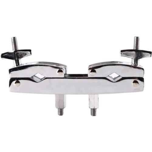 Practical Metal Connecting Clamp Holder Bracket Percussion Drum Set For Drum Cymbal Parts Accessories Replacement Accessory