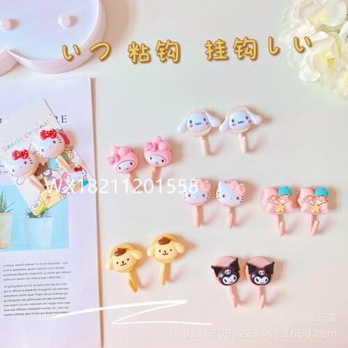 Sanrio hook up Hello Kitty Seamless Hook Melody Kitchen Free Punch Viscose Underwear Hook