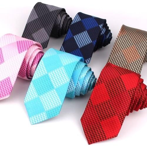 Skinny Neck Ties For Men Women Casual Plaid Tie Suits Slim Ties Boy Girls Necktie Gravata Gifts Necktis