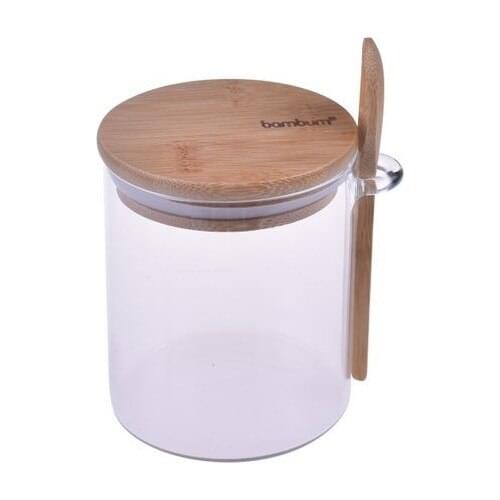 Bambum Lolla Spoon Glass Storage Container 10 cm