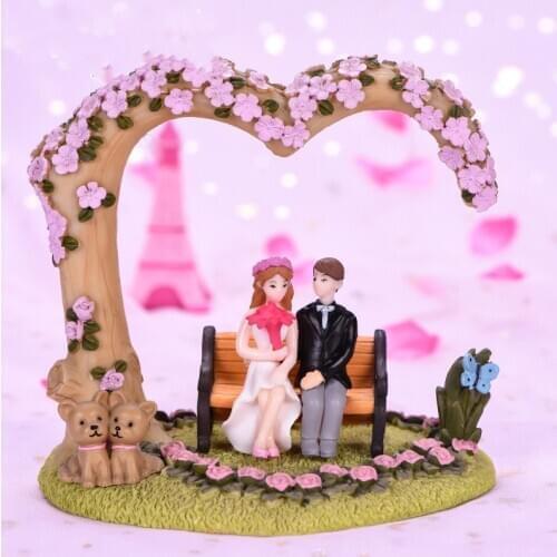 Mr Mrs wedding Party Cake Topper Cute characters Couple birthday Cupcake toppers Decor Kids happy birthday dessert gift Supplies