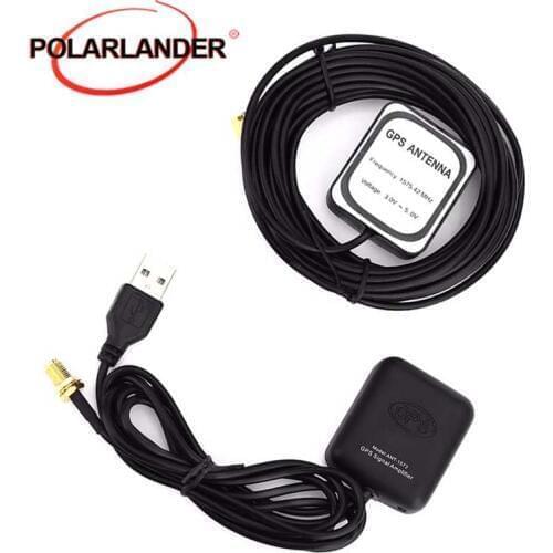 Universal 3 - 5V Auto Car Radio FM Antenna GPS Amplifier Aerials ANT-1573 GPS Navi Signal Amplifier Antenna Car FM AM Antenna