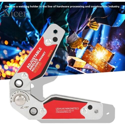 20°-200° High-efficiency Magnetic Welding Holder Adjustable Welding Magnet Welding Holder Welding Bracket Tool Accessories