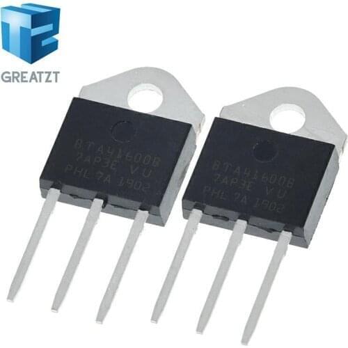 10PCS BTA41-600 BTA41-600B BTA41600B BTA41600 BTA41 TO-247 600V TRIACS
