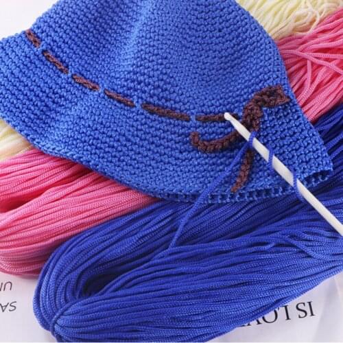 3mm X 200M Void Line Nylon Cord Thread Crochet Hollow Line Macrame DIY Hand-Woven Bracelet Braided Handicrafts/Shoes