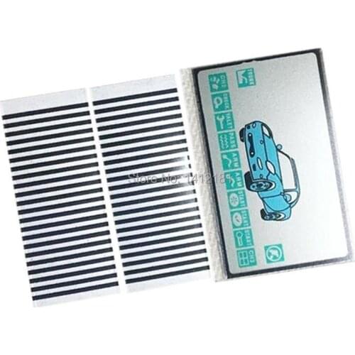 10 PCS/lot FX-5 LCD display flexible cable for Car Alarm System KGB FX-5 LCD Remote Control FX5 display with Zebra Stripes