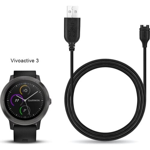 USB Data Sync Cable Charger for Garmin Vivoactive 3,Approach S60 Fenix 6 6X 6S Venu Smartwatch