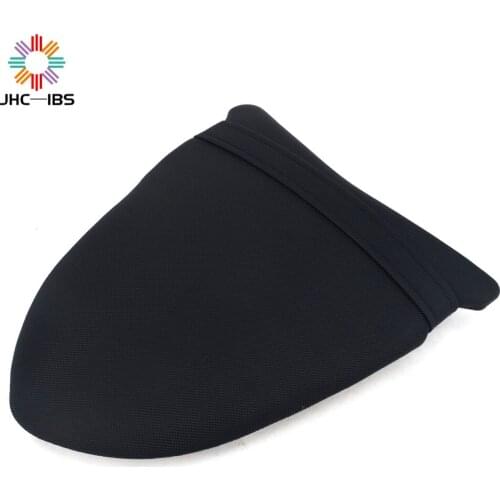 Motorcycle Seat Leather Passenger Rear Seat Pillon Cover For KAWASAKI NINJA ZX10R ZX6R ZX 6R 10R Street Bike