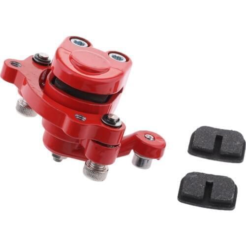 Red Rear Disc Brake Caliper For Mini Scooter Pocket Dirt Bike Quad