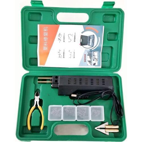 Car Bumper Repair Machine Hot Staplers Plastic Repair System Welding Gun Bumper Fairing Auto Body Tool Plastic Welder Staple