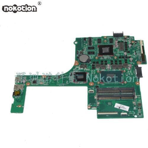 NOKOTION DAX1PDMB8E0 832848-001 For pavilion 15-AK laptop motherboard i7-6700HQ GTX950M