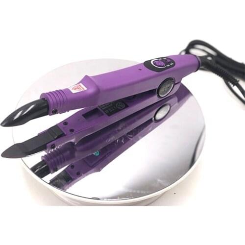 Hair Extension Iron Keratin Bonding Tools Professional Adjustable Temperature Heat Hair Connectors Machine Fusion Styling Kit