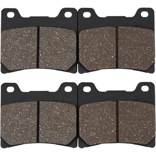 Motorcycle Front and Rear Brake Pads for YAMAHA XVZ 12 1985 XVZ 12 Venture Royale 1983-1985 VMX 12 V-Max 1985-1992