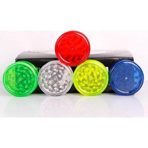 Durable Tobacco Grinder Smoke Herb Crusher Smoke Grinders 3 Layers Hand Spice Crushers 1 PC Tabacco Accessories Plastic