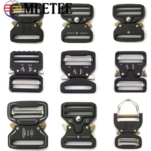 1/2pc 39MM Alloy Quick Side Release Buckle Mens Outdoor Tactical Belt Buckles Head DIY Clothes Webbing Strap Outdoors Accessory