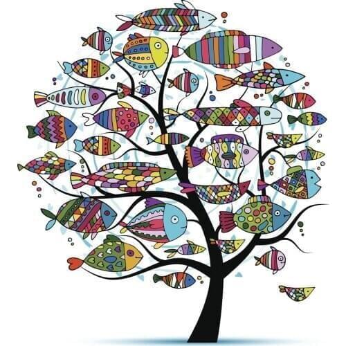 Christmas Interesting tree Silicone Stamp/Seal for DIY Scrapbooking/Photo Album Decorative Card Making Clear Stamps Supplies