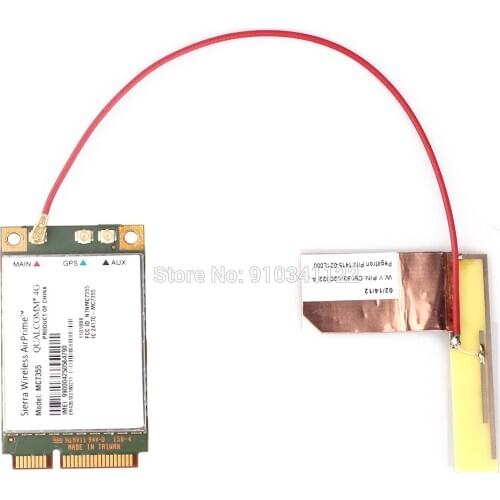 Sierra Wireless AirPrime MC7355 AT&T 4G LTE /HSPA+ 100Mbps PCI-E M.2 Module WiFi WWAN Card