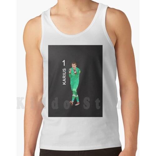 Loris Karius 11-Tank Tops Vest Sleeveless Loris Karius Football Club Anfield Ynwa Number 1 Goal Keeper Football
