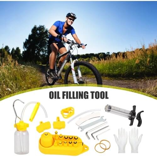 Bicycle Hydraulic Disc Brake Oil Bleed Kit High-quality Simplicity Delicate Comfortable Bike Repair Tools Cycling Accessories