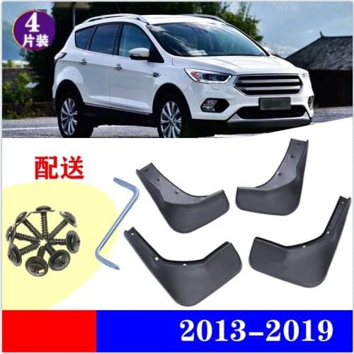 For Ford Kuga 2013-2019 High Quality Mudguard, Anti-splash, Anti-sand, Anti-fouling, Mudguard Car Accessories 4pcs