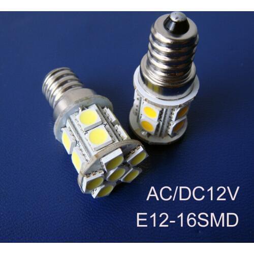 High quality 5050 AC/DC12V E12 led light,led e12 bulbs 12V 3W E12 led lamps free shipping 5pcs/lot