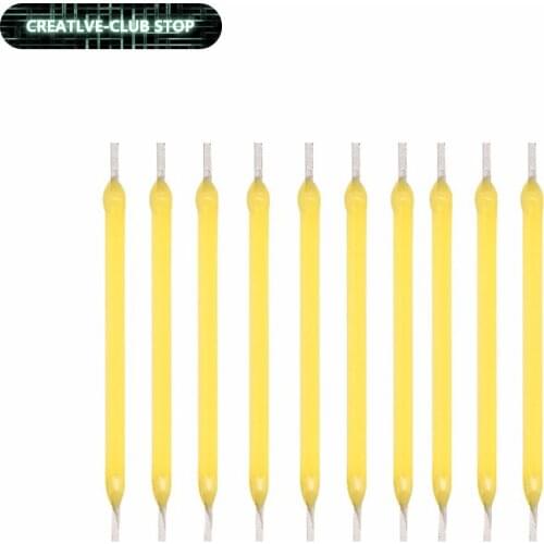 10pcs Edison Bulb Filament Lamp Parts DC3V DC12V LED Chip Incandescent Light Accessories Diode For Repair LED bulb Tubt White