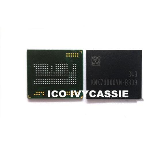 KMK7U000VM-B309 eMMC 8GB BGA162 Nand Flash Memory IC BGA chip emcp 64+8
