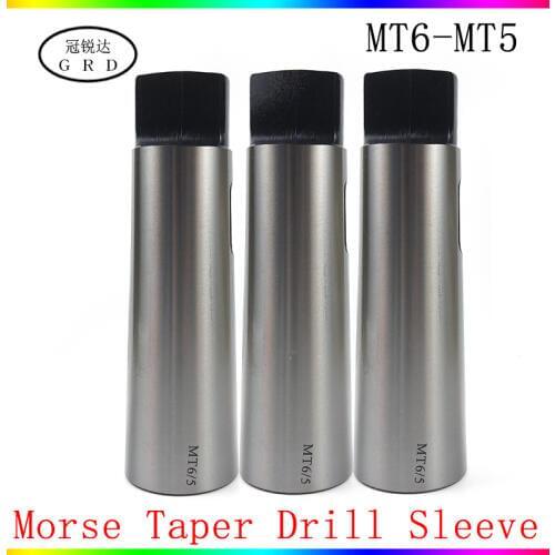 Morse taper drill sleeve MT6 to MT5 morse taper adapter MT6-MT5 reduction sleeve for drill chuck cnc milling machina morse sleev