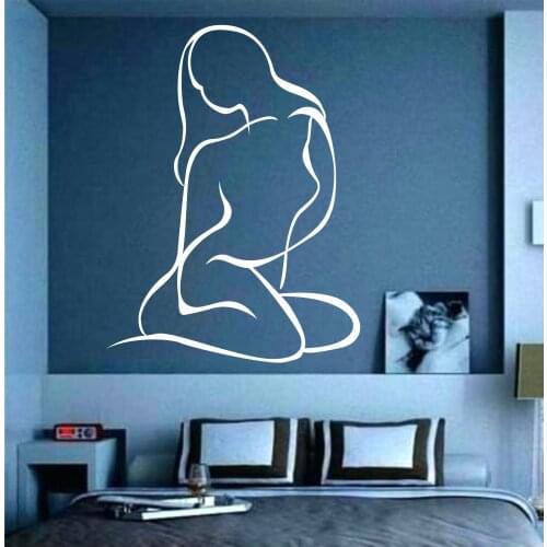 Metal Wall Art, Beauty, Minimalist Wall Decor Woman Silhouette, Metal Wall Decor, Nude Female Portrait, Woman Art Fashion Art