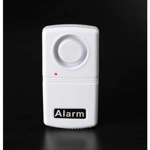 Self defense Mini Anti-Theft Security Alarm system 120dB Vibration Alarm White for Door Window burglar alarm