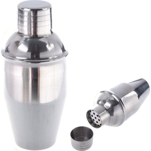 Stainless Steel Cocktail Bartender Shaker Drink Mixer Bar Set Kit